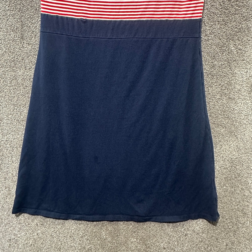 LL Bean Tradewinds Sailor Dress Women Medium Fit & Flare Nautical Coastal Preppy - Picture 8 of 11